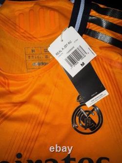 Adidas Real Madrid 24/25 AwayAuthentic Jersey Orange SizeM