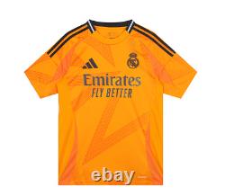Adidas Real Madrid 24/25 Away Jersey Men's Soccer T-Shirt Sports AsiaFit IU5013