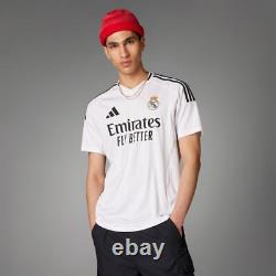 Adidas Real Madrid 24/25 Home Jersey Mens Sizes Iu5011 White Color