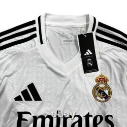 Adidas Real Madrid'24/25 Home Long Sleeve Soccer Jersey, Size Medium IT3442 NWT