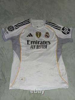 Adidas Real Madrid 24/25 Huijsen player version Home Jersey Size XL Autentic