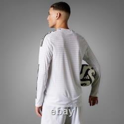 Adidas Real Madrid 24/25 Long Sleeve Home Authentic Jersey Size XL Nwt