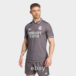 Adidas Real Madrid 24/25 Originals Third Authentic Soccer Jersey size L NEW tags