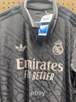 Adidas Real Madrid 24/25 Originals Third Authentic Soccer Jersey size L NEW tags