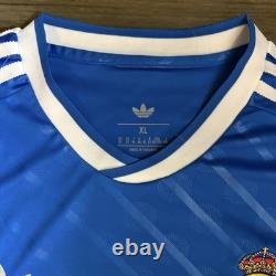 Adidas Real Madrid 24/25 Third Soccer Jersey Mens Size XL Blue Trefoil Shirt NWT