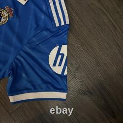 Adidas Real Madrid 24/25 Third Soccer Jersey Mens Size XL Blue Trefoil Shirt NWT