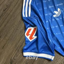Adidas Real Madrid 24/25 Third Soccer Jersey Mens Size XL Blue Trefoil Shirt NWT