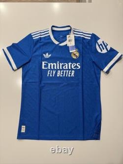 Adidas Real Madrid 25/26 Authentic Third Jersey Mens M Bluebird JV5839