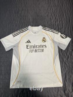 Adidas Real Madrid 25/26 Home Authentic Jersey Size XL