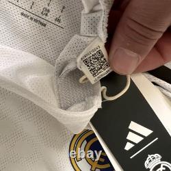 Adidas Real Madrid 25/26 Long Sleeve Home Authentic Jersey Men Large JN8866 NWT