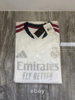 Adidas Real Madrid 26/27 Home Authentic Long Sleeve Jersey L NWT KC3943