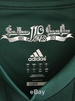 Adidas Real Madrid 3rd 2012-13 soccer jersey Green Grey Size L Mens Only