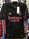 Adidas Real Madrid 3rd Authentic Kit 20-21 jersey Black Pink Size M Mens Only