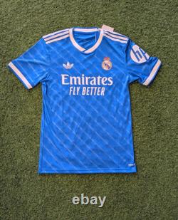 Adidas Real Madrid 3rd Jersey 25/26 Blue/White