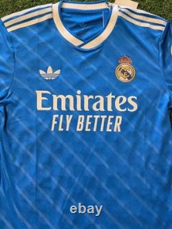 Adidas Real Madrid 3rd Jersey 25/26 Blue/White