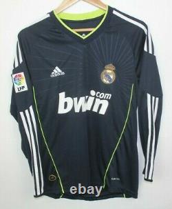 Adidas Real Madrid #7 Cristiano Ronaldo Long Sleeve Soccer Jersey Size S 2010/11