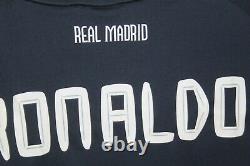 Adidas Real Madrid #7 Cristiano Ronaldo Long Sleeve Soccer Jersey Size S 2010/11