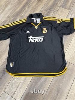 Adidas Real Madrid 99/00 Away Jersey Remake JW1992 Size L ROBERTO CARLOS
