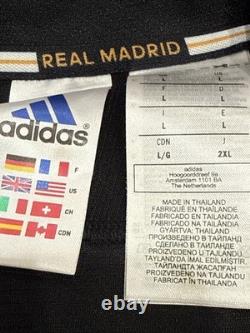 Adidas Real Madrid 99/00 Away Jersey Remake JW1992 Size L ROBERTO CARLOS