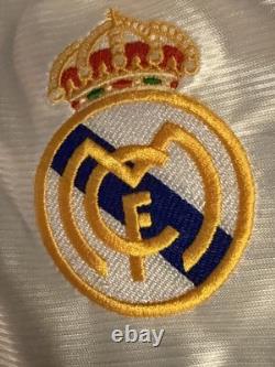 Adidas Real Madrid 99/00 Men's Home Jersey White Size M JJ3801 New Authentic