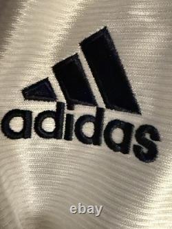 Adidas Real Madrid 99/00 Men's Home Jersey White Size M JJ3801 New Authentic