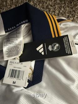 Adidas Real Madrid 99/00 Men's Home Jersey White Size M JJ3801 New Authentic