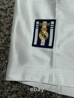 Adidas Real Madrid 99/00 Men's Home Jersey White Size M JJ3801 New Authentic