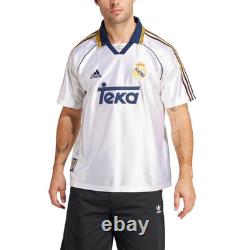 Adidas Real Madrid 99/00 Short Sleeve Home Jersey In White Men's Size M (JJ3801)