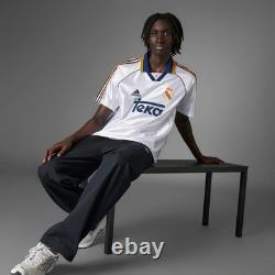 Adidas Real Madrid 99/00 Short Sleeve Home Jersey In White Men's Size M (JJ3801)