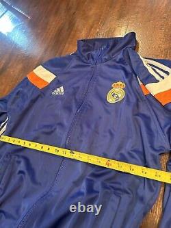 Adidas Real Madrid Anthem Track Jacket And Pants