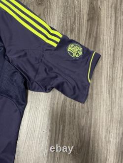 Adidas Real Madrid Away 12/13 Navy/yellow Size XL Mens Soccer Jersey