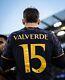 Adidas Real Madrid Away 23/24 Valverde 15 Navy/black Size 2xl Mens Soccer Jersey
