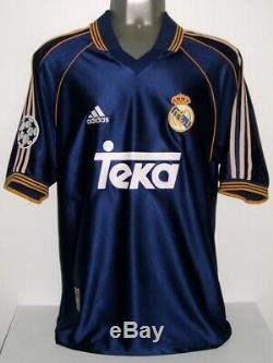 Adidas Real Madrid Away Champions 1999 Raul Original Jersey Shirt