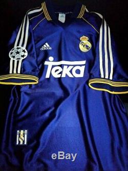 Adidas Real Madrid Away Champions 1999 Raul Original Jersey Shirt