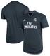 Adidas Real Madrid Away Gray Authentic Shirt 2018-2019 L or XL Sizes For Men