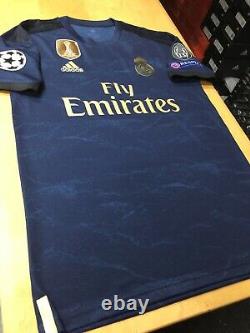 Adidas Real Madrid Away Kit 19/20 Navy Gold Stadium Cut Size Extra Large Only