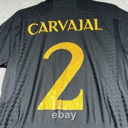 Adidas Real Madrid Away Match Issued Jersey Carvajal #2 MEDIUM 23-24 Champions