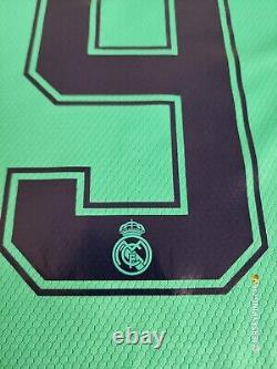 Adidas Real Madrid Benzema#9 19/20 Third Jersey Men's Size XL UCL patches