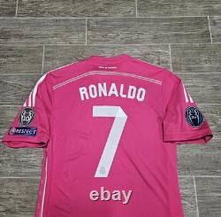 Adidas Real Madrid CF Cristiano Ronaldo #7 2014/2014 awayjersey men's M with