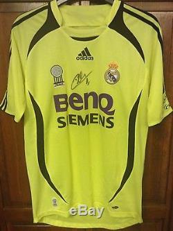 Adidas Real Madrid CF Jersey Soccer Football 2006 Iker Casillas # 1 Men's S New