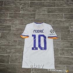 Adidas Real Madrid CF Luka Modric#19 2022 UCL Final Jersey Rare Size Small