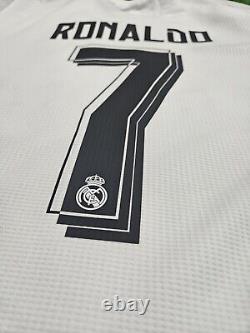 Adidas Real Madrid CF Ronaldo#7 2015/2016 Home Jersey XL UCL Patch Set