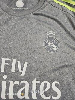 Adidas Real Madrid CF Ronaldo#7 2015/2016 away Jersey XL