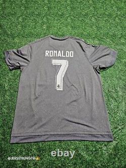 Adidas Real Madrid CF Ronaldo#7 2015/2016 away Jersey XL