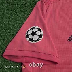 Adidas Real Madrid CF Sergio Ramos #4 2020/2021 away Authentic Pink Jersey XXL