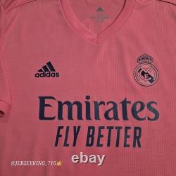 Adidas Real Madrid CF Sergio Ramos #4 2020/2021 away Authentic Pink Jersey XXL