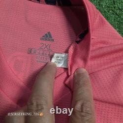 Adidas Real Madrid CF Sergio Ramos #4 2020/2021 away Authentic Pink Jersey XXL