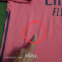 Adidas Real Madrid CF Sergio Ramos #4 2020/2021 away Authentic Pink Jersey XXL