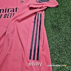 Adidas Real Madrid CF Sergio Ramos#4 20/21 Away Soccer Jersey Pink XXL
