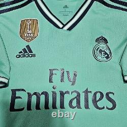 Adidas Real Madrid CF Toni Kroos#8 19/20 third Soccer Jersey L With UCL Patches